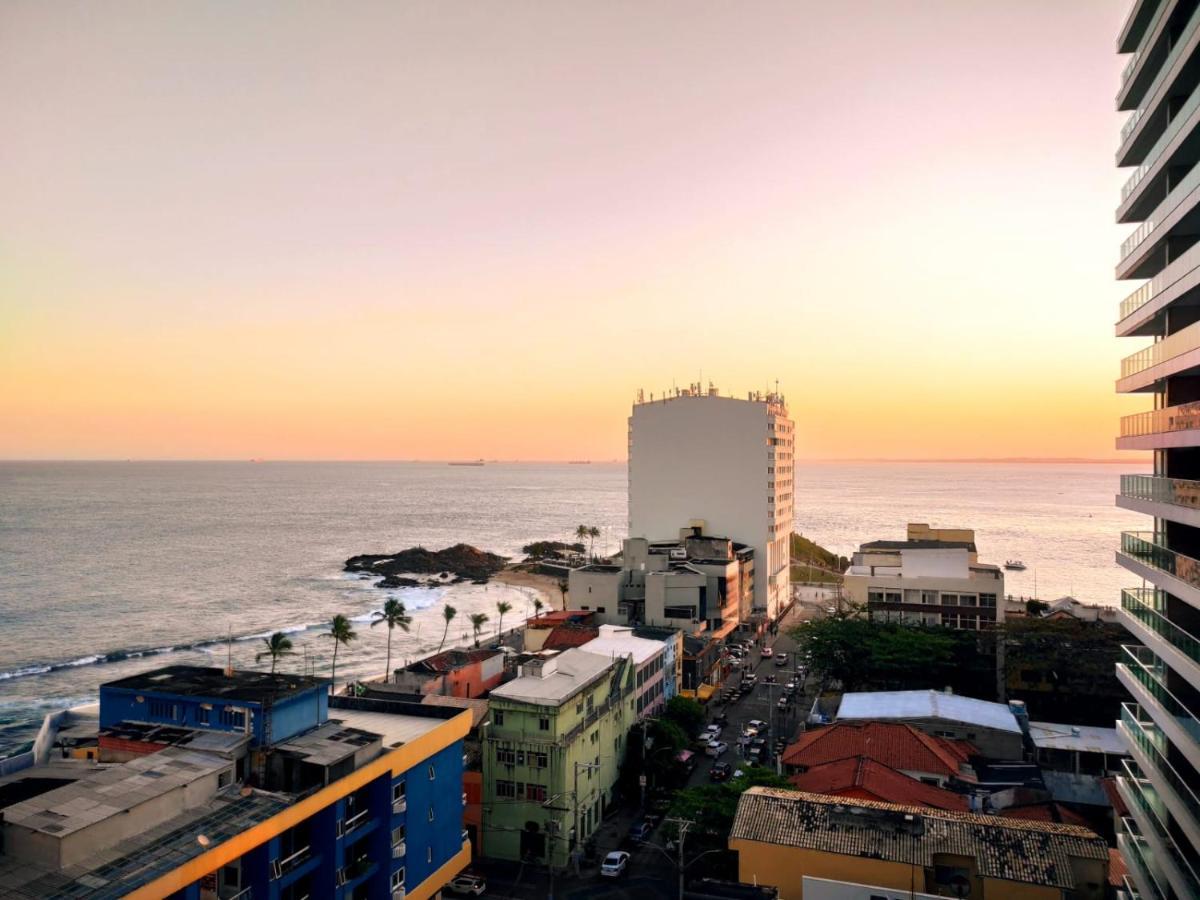 Apartament Smart Farol Da Barra - Vista Mar Com Varanda Arejada Salwador Zewnętrze zdjęcie