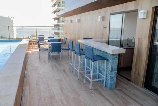 Apartament Smart Farol Da Barra - Vista Mar Com Varanda Arejada Salwador Zewnętrze zdjęcie